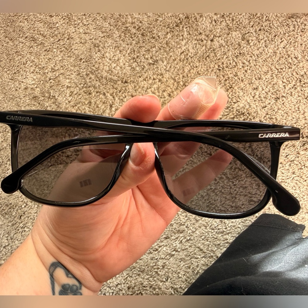 Carrera Black and Red Sunglasses - Picture 3 of 8